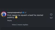 Comments under the Shaderoom's post on Soulja Boy calling it quits. (Image via Instagram/@theshaderoom)